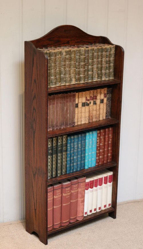 Oak Open Bookcase