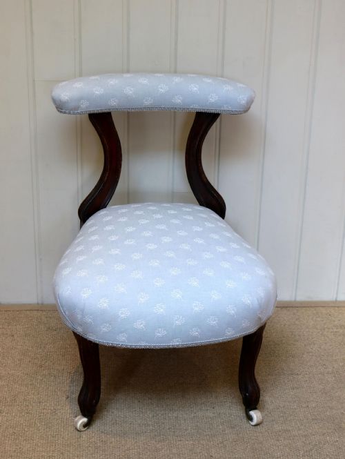 Mid 19th Century Rosewood Framed Nursing Chair