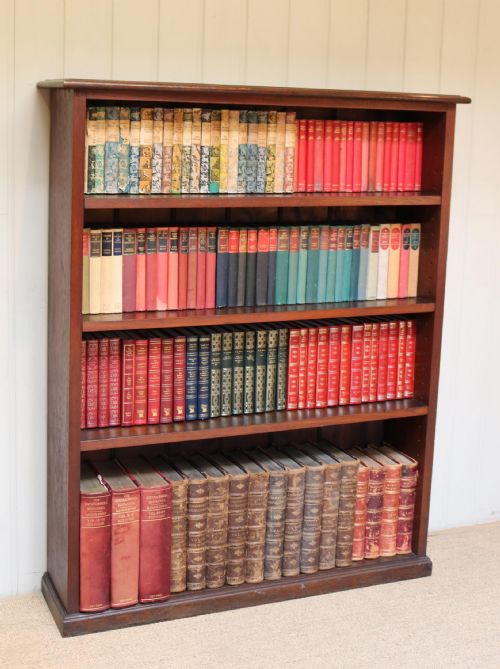 Oak Open Bookcase