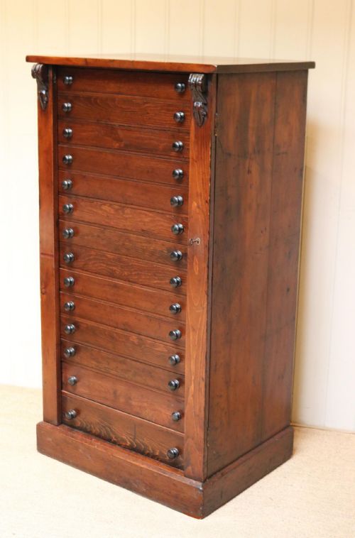 fig 1. Deal Wood Wellington Chest