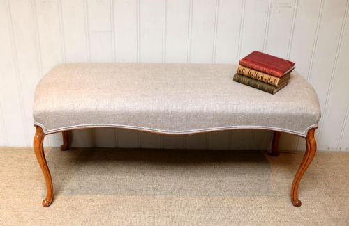 Walnut Framed Window Seat
