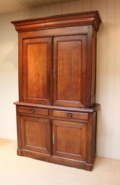 fig 1. Rustic French Oak Cupboard