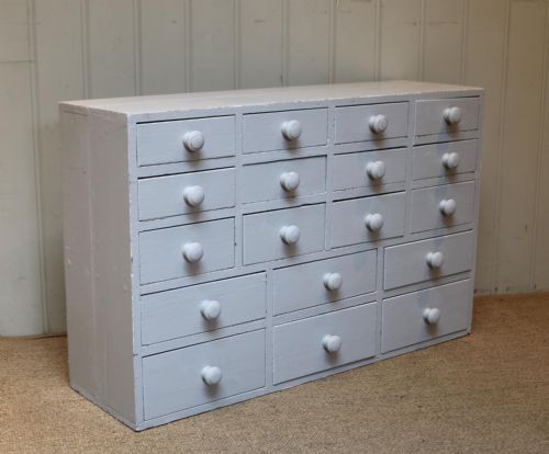 Early 20th Century Painted Collectors' Drawers