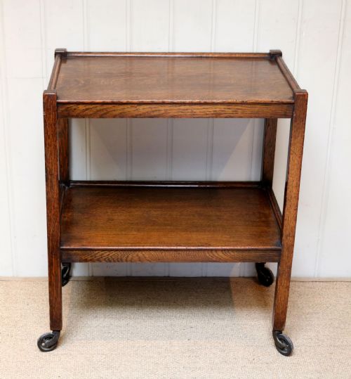 Solid Oak Trolley