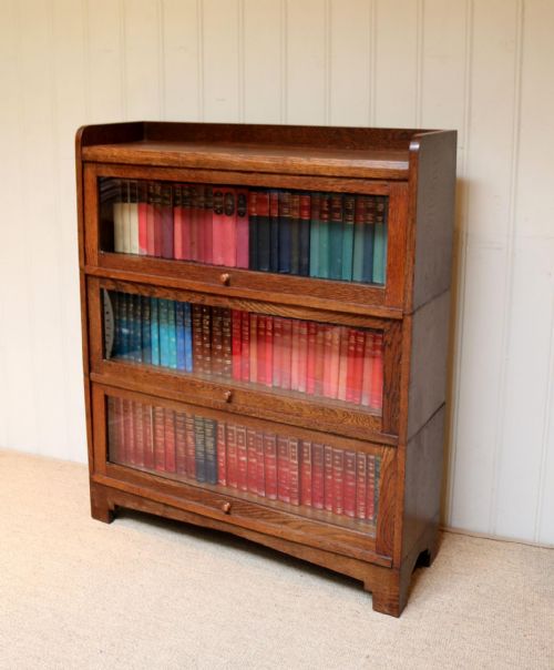 1920s Oak Stacking Bookcase