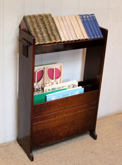 Oak Magazine Rack