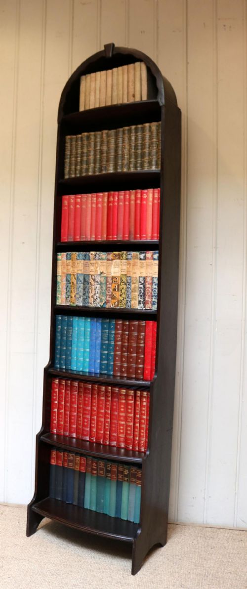 Oak Waterfall Open Bookcase