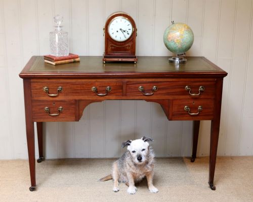 fig 1. Edwardian Mahogany Writing Desk