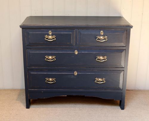 Pitch Pine Painted Chest of Drawers