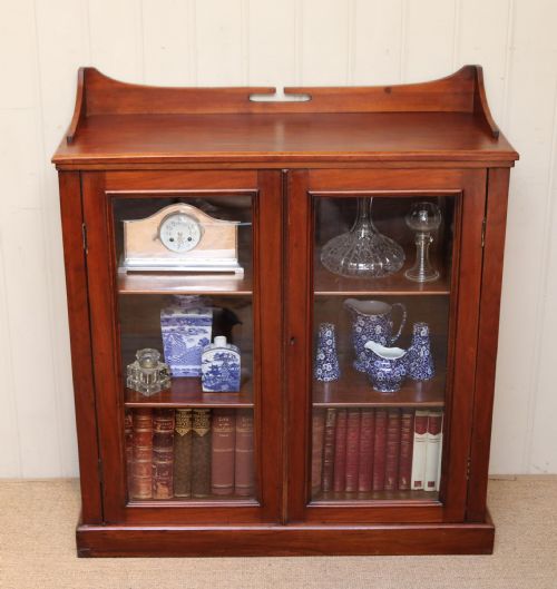 Mahogany Display Bookcase