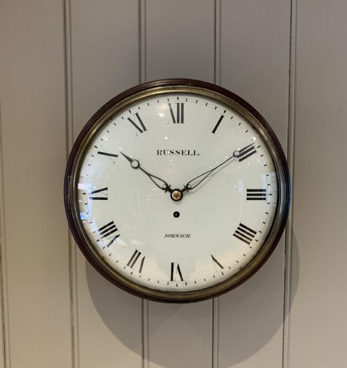 Convex Dial Fusee Wall Clock