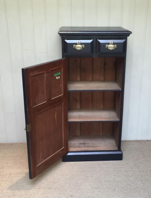 EDWARDIAN PAINTED CUPBOARD - ADDITIONAL PHOTO 6