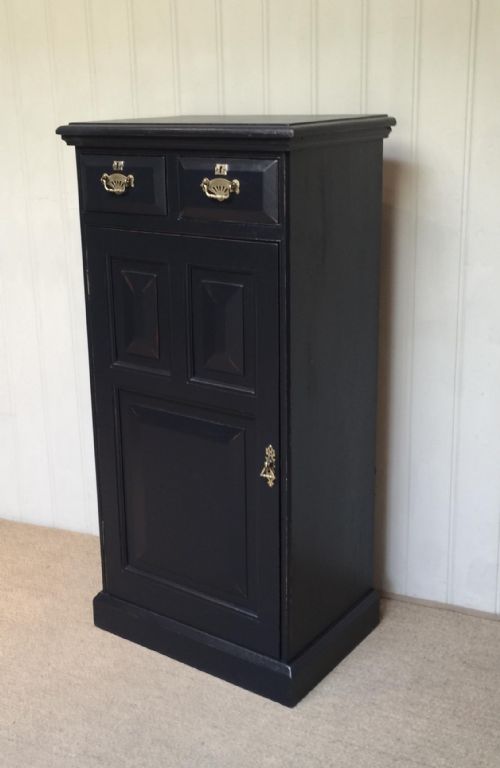 EDWARDIAN PAINTED CUPBOARD - ADDITIONAL PHOTO 7