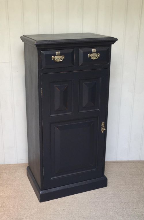 EDWARDIAN PAINTED CUPBOARD - ADDITIONAL PHOTO 8