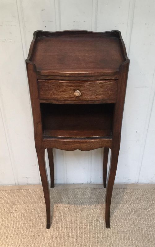Small Oak Bedside Table