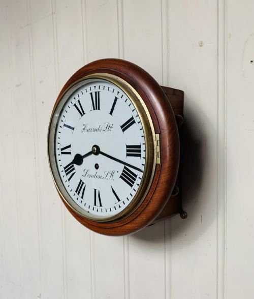 fig 1. 10 Inch Fusee Harrods Dial Clock 