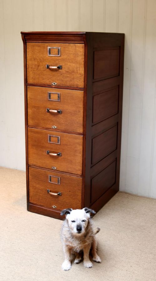 fig 1. Walnut Filing Cabinet