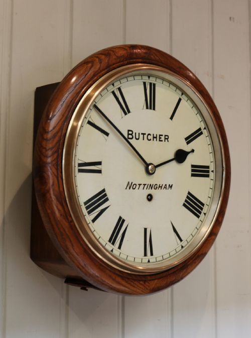 fig 2. Oak 12' Dial Clock