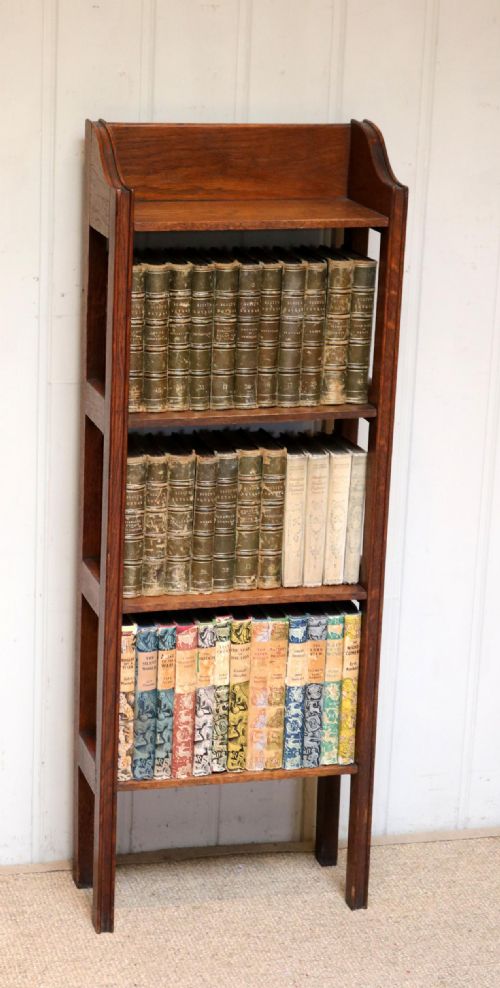 Small Proportioned Oak Open Bookcase