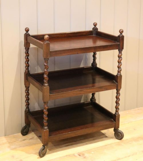Oak Drinks Trolley
