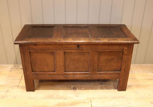 Original Late 17th Century Oak Coffer