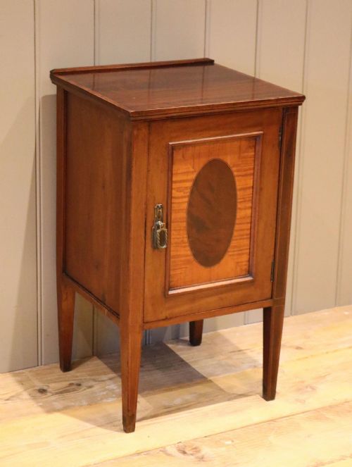 Inlaid Mahogany Side Cabinet