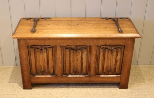 Solid Oak Coffer