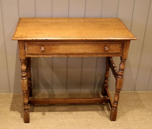 Light Oak Hall Table
