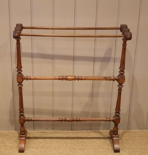 French Oak Towel Rail