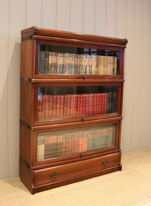 Mahogany Globe Wernicke Bookcase
