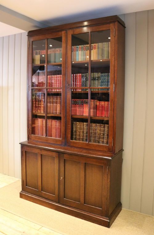 Large London Plane Cabinet Bookcase