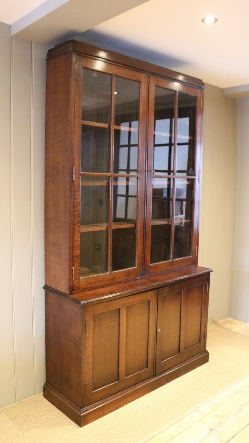 fig 1. Large London Plane Cabinet Bookcase