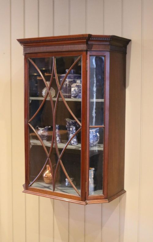 Mahogany Wall Cabinet C.1910