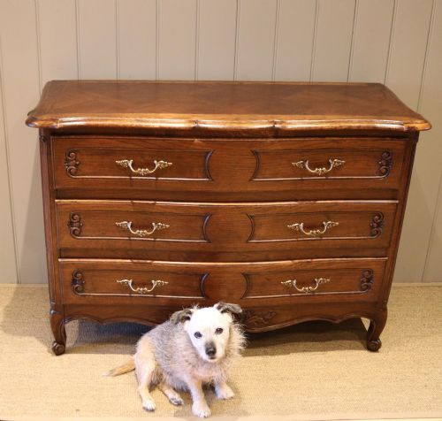 FRENCH OAK CHEST OF DRAWERS - ADDITIONAL PHOTO 5