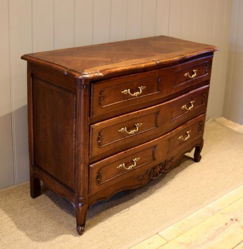 FRENCH OAK CHEST OF DRAWERS - ADDITIONAL PHOTO 6