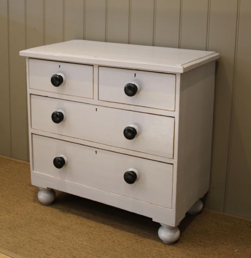 Victorian Painted Pine Chest of Drawers