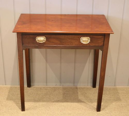 Late Georgian Mahogany Side Table