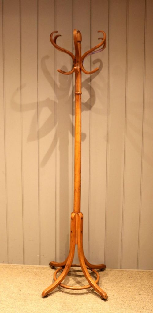 French Beech Bentwood Coat Stand