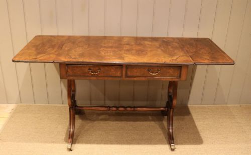 fig 1. Walnut Sofa Table