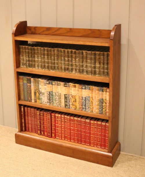 Oak Open Bookcase