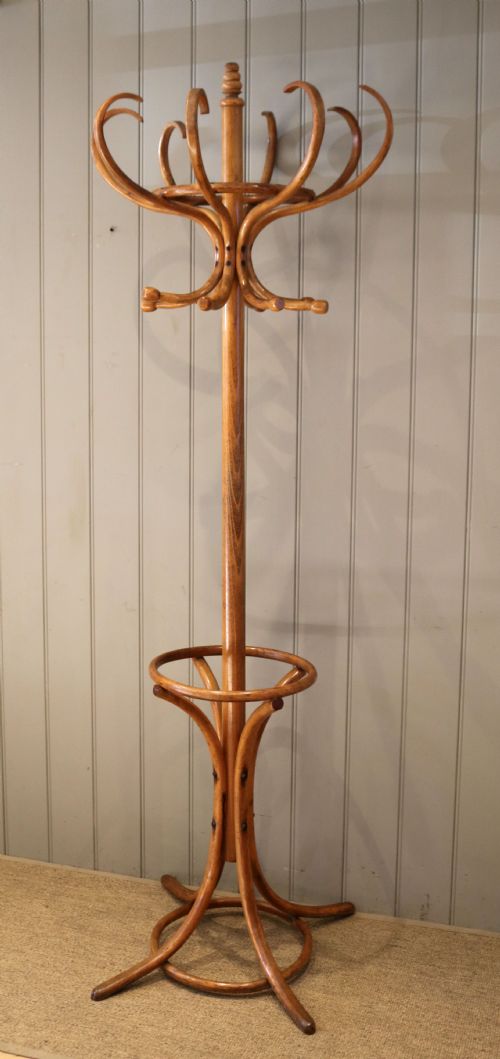 Beech Bentwood Coat and Hat Stand	