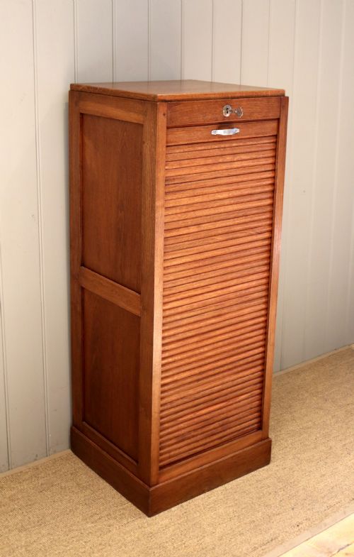 French Oak Filing Cabinet	