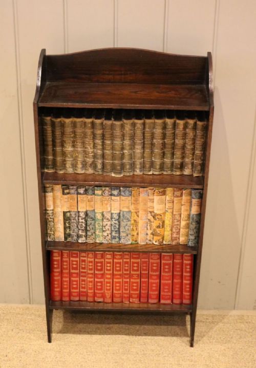 Small Oak Open Bookcase