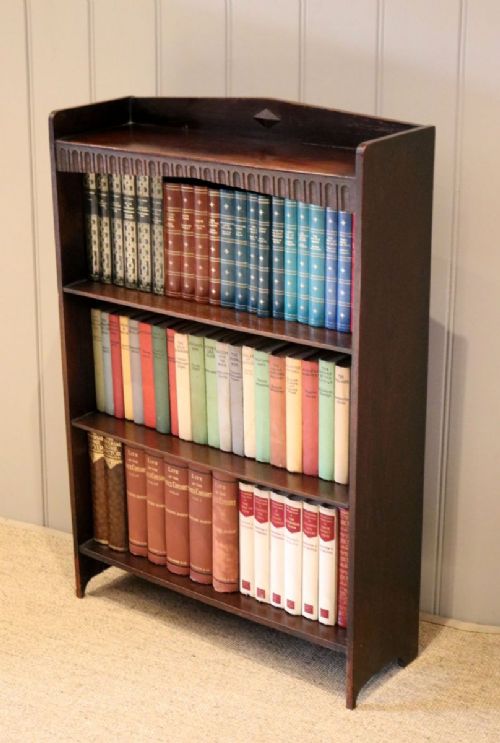 Oak Open Bookcase
