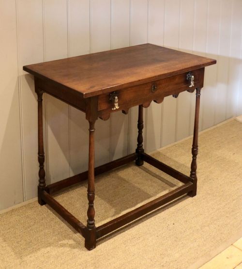 Mid Georgian Oak Side Table