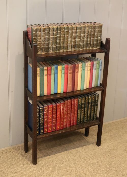 Oak Open Bookcase