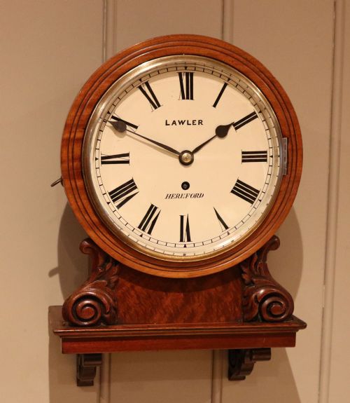 8 INCH DIAL DRUMHEAD WALL CLOCK - ADDITIONAL PHOTO 1