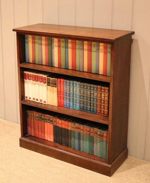 Oak Open Bookcase