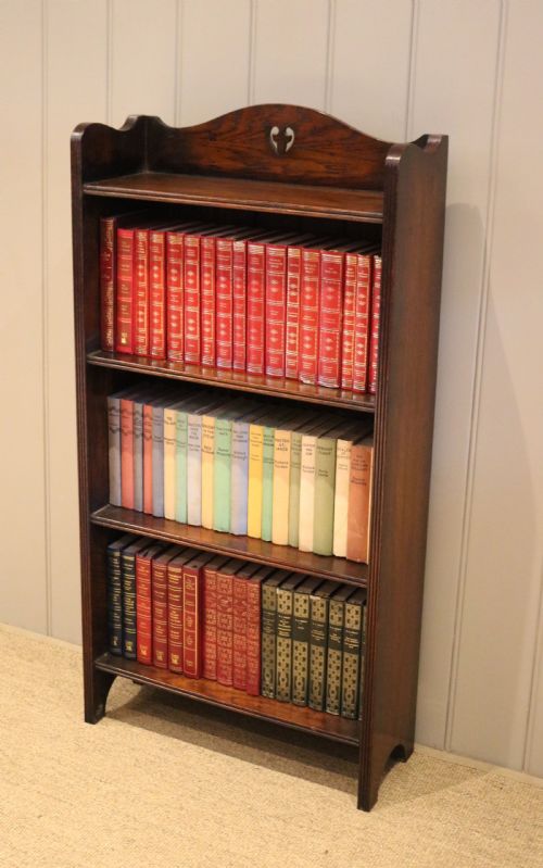 Oak Open Bookcase