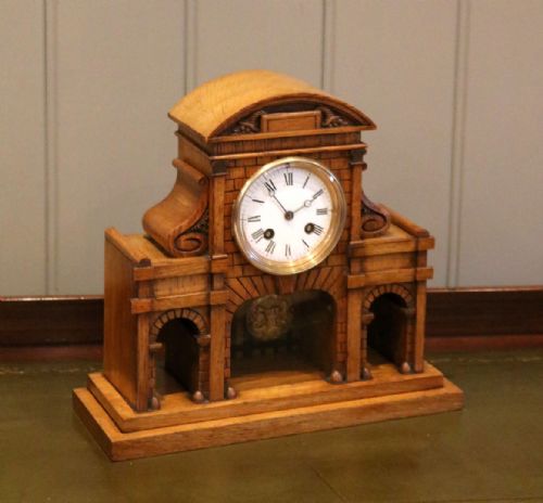fig 1. A Rare Model Of Temple Bar Gate Mantel Clock